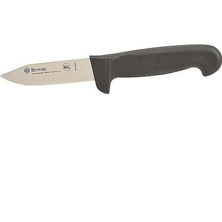Browne Foodservice Knife, 3.25" Paring , Blk Hdl PC12625